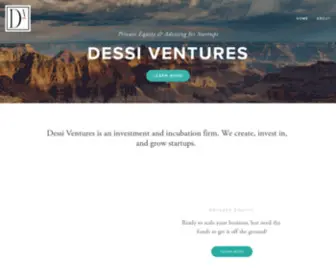 Dessiventures.com(DESSI VENTURES) Screenshot