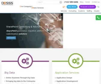 Desss.com(Our Digital transformation process in Houston) Screenshot