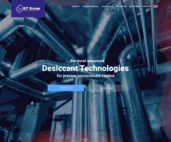 Destech.eu(Desiccant Technologies Group UAB) Screenshot