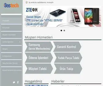 Destekbilisim.com(DESTEK BİLİŞİM) Screenshot