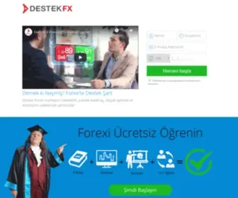 Destekfx10.com(Forex DestekFX) Screenshot