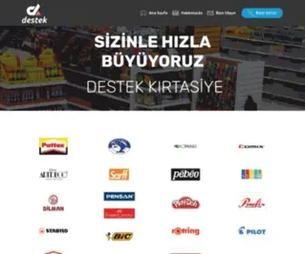 Destekkirtasiye.com.tr(Destek Kırtasiye) Screenshot