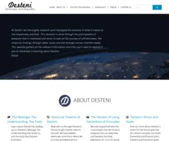 Desteni.org(Desteni) Screenshot