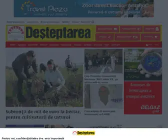 Desteptarea.ro(Deșteptarea Bacău) Screenshot