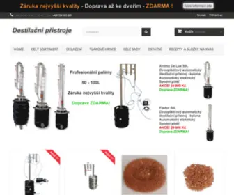 Destilacni-Pristroje.cz(E-Shop velkoobchod) Screenshot