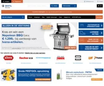 Destil.nl(Groothandel voor bouw en industrie sinds 1865) Screenshot