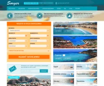Destinacie.sk(Cestovné kancelárie dovolenka 2012) Screenshot