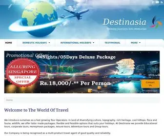 Destinasia.org(Best travel agent in Siliguri) Screenshot