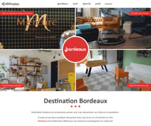 Destination-Bordeaux.fr(Destination Bordeaux) Screenshot