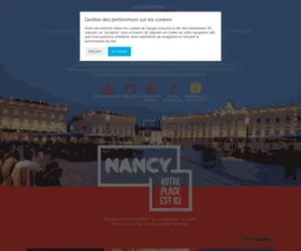 Destination-Nancy.com(DESTINATION NANCY) Screenshot