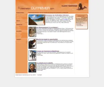 Destination-Outremer.com(Martinique) Screenshot