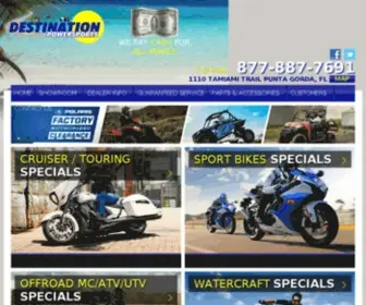 Destination-Powersports.com Screenshot