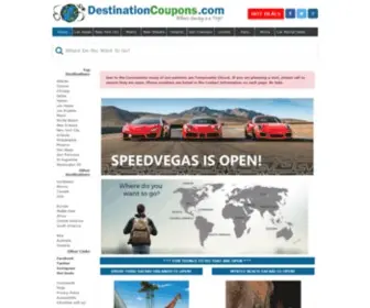 Destinationcoupons.com(Travel Discount Coupons) Screenshot