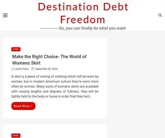 Destinationdebtfreedom.com(Destination Debt Freedom) Screenshot