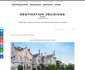 Destinationdelicious.com(Destination Delicious () Screenshot