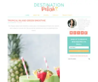 Destinationdelish.com(Destination Delish) Screenshot