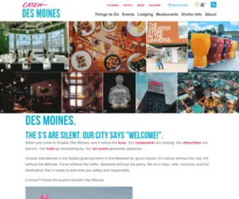 Destinationdesmoines.com(Des Moines) Screenshot