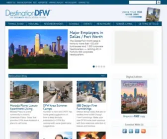 Destinationdfw.com(Destination DFW) Screenshot