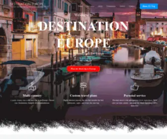 Destinationeuropeonline.com(European Honeymoons and travel packages for Italy) Screenshot