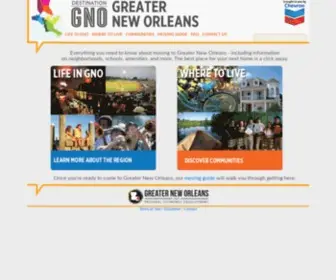 Destinationgno.com(Learn why New Orleans) Screenshot