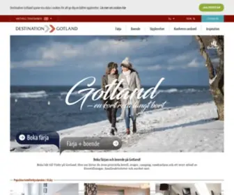 Destinationgotland.se(Båt till Visby) Screenshot