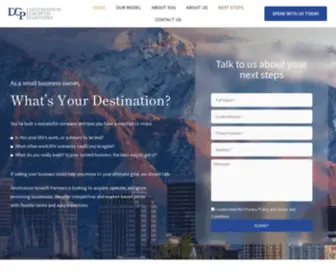 Destinationgrowthpartners.com(Just another WordPress site) Screenshot