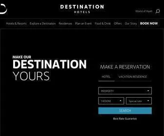 Destinationhotels.com(Discover Destination by Hyatt) Screenshot