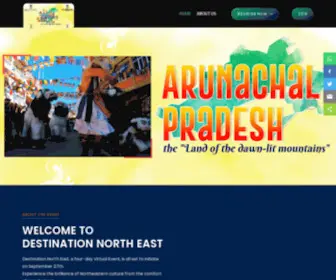 Destinationnortheast.co.in(The Destination North East 2020) Screenshot