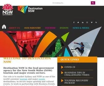 Destinationnsw.com.au(Destination NSW) Screenshot