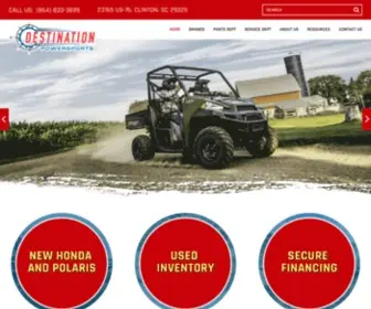 Destinationpowersports.com Screenshot