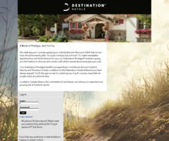 Destinationprivileges.com(Destination Privileges™) Screenshot