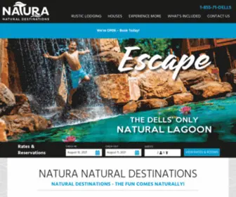 Destinationsbynatura.com(Natura Natural Destinations) Screenshot