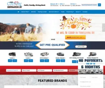 Destinationsrv.com(New and Used RVs) Screenshot