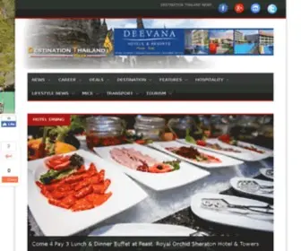Destinationthailandnews.com(Thailand travel and tourism news site covering lifestyle) Screenshot