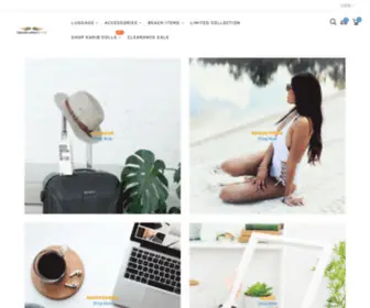 Destinationxyz.com(Destination XYZ Travel Accessories) Screenshot