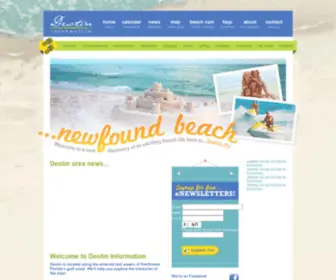 Destininformation.com(Destin Information) Screenshot