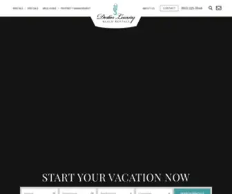 Destinluxurybeachrentals.com(Destin Luxury Beach Rentals) Screenshot