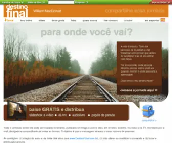 Destinofinal.com.br(Destino Final) Screenshot