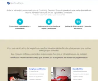 Destinoplaya.com.ar(Destino Playa) Screenshot