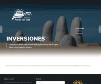 Destinopuntadeleste.org(Destino Punta del Este) Screenshot