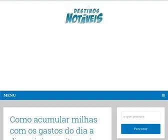 Destinosnotaveis.com.br(Notáveis) Screenshot