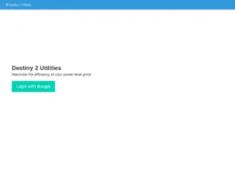 Destiny2Utils.com(Destiny 2 Utilities) Screenshot