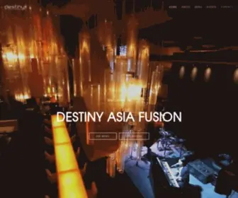 Destinyasianfusion.com(緣續園) Screenshot