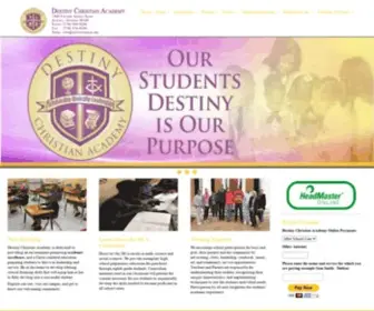 Destinyeagles.org(Destiny Eagles) Screenshot