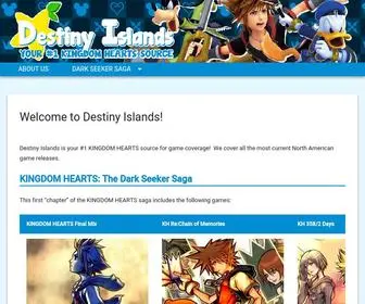 Destinyislands.com(Destiny Islands) Screenshot