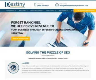 Destinymarketingsolutions.com(Destinymarketingsolutions) Screenshot