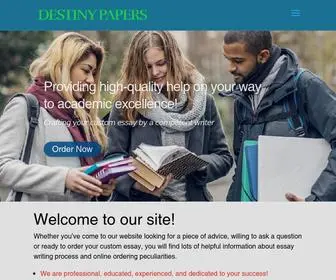 Destinypapers.com(Destiny Papers) Screenshot