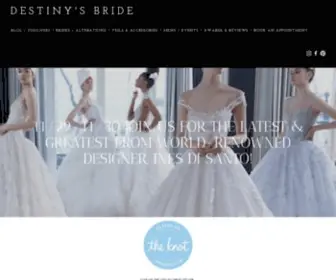 Destinysbride.com(Destiny's Bride) Screenshot