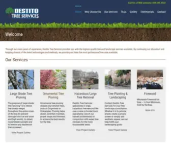 Destitotreeservices.com(Destito Tree Services) Screenshot