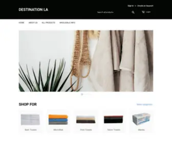 Destla.com(Destination LA) Screenshot